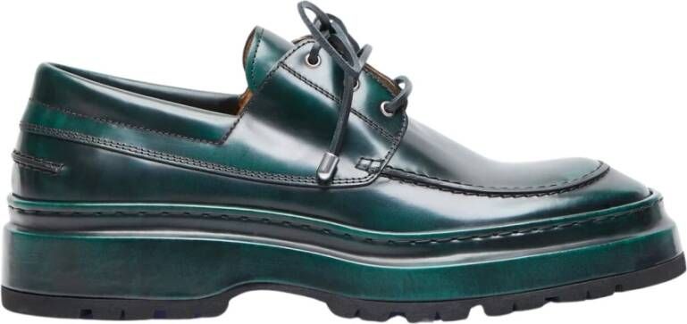 Jacquemus Loafers Green Heren