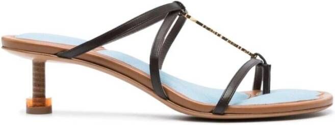 Jacquemus MultiColour Hoge Hak Sandalen Meerkleurig Dames