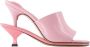 Jacquemus Roze leren ronde neus muiltjes - Thumbnail 1