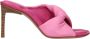 Jacquemus Roze Leren Stiletto Hakken Sandalen - Thumbnail 1