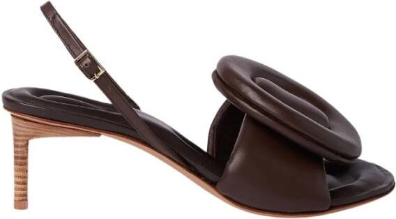Jacquemus Sandalen met hoge hakken Bruin Dames