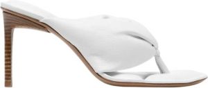 Jacquemus Sandalen met hoge hakken Wit Dames