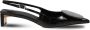 Jacquemus Slingback Hakken met Krokodilleneffect - Thumbnail 1