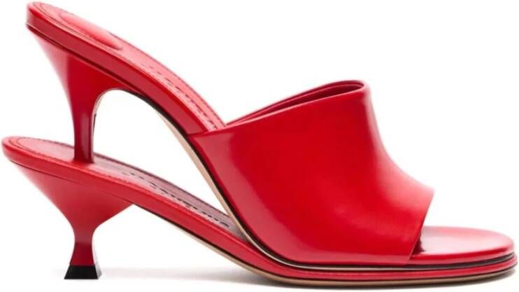 Jacquemus Stijlvolle Dubbele Muiltjes Schoenen