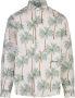 Jacquemus Wit Palmboomprint Overhemd - Thumbnail 1