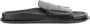 Jacquemus Zwarte leren platte sandalen - Thumbnail 1