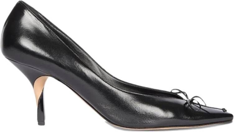 Jacquemus Zwarte Leren Pumps Stijlvol Ontwerp