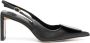 Jacquemus Zwarte leren slingback hakken Black Dames - Thumbnail 1