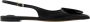 Jacquemus Les Slingbacks Duelo P Pumps Leather Black in zwart - Thumbnail 14