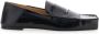 Jacquemus Zwarte Leren Vierkante Neus Loafers - Thumbnail 1