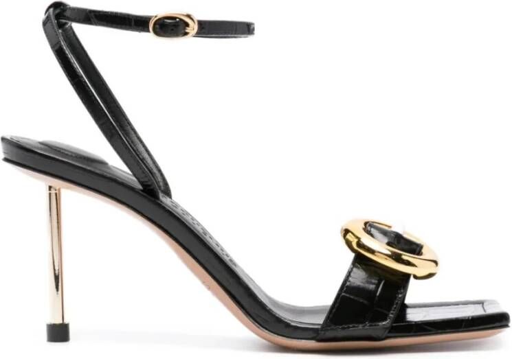 Jacquemus Zwarte Regalo Sandalen Black Dames