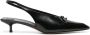 Jacquemus Zwarte Slingback Pumps Elegante Strikdetail - Thumbnail 1