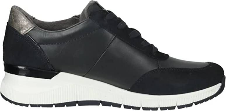 Jana Casual Veterschoenen in Donkerblauw