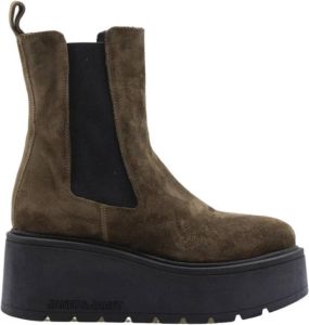 Janet & Janet Boots Groen Dames