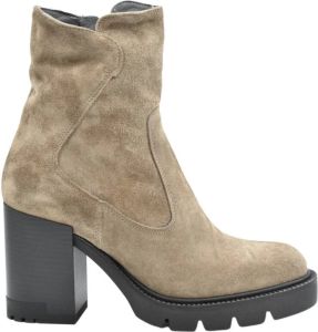 Janet & Janet Hakken laarzen Beige Dames