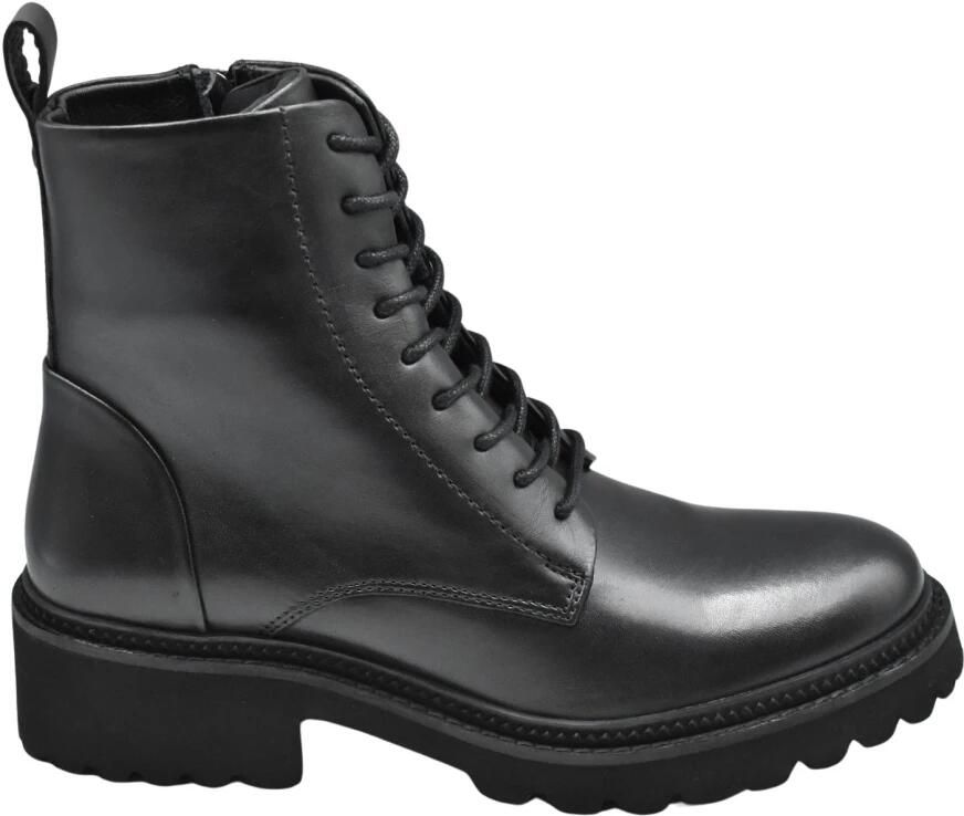 Janet & Janet 45mm Veterschoenen met Plateau Combat Laarzen