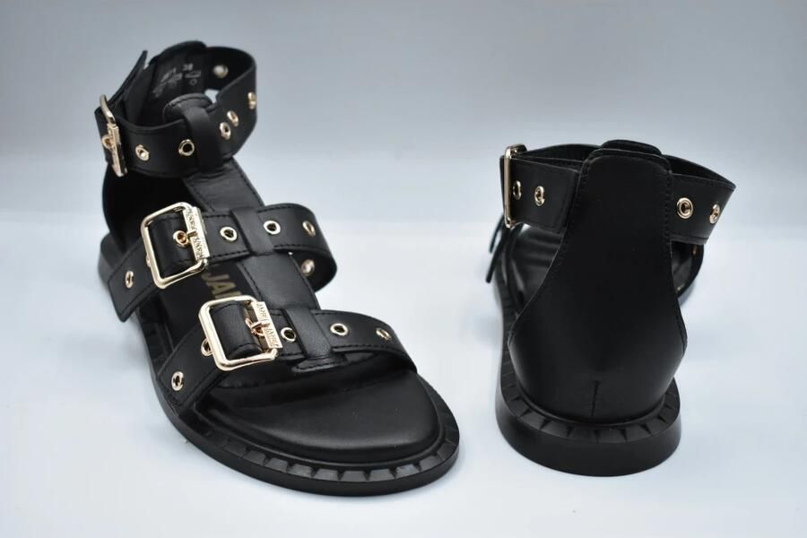 Janet & Janet Platte sandalen - Foto 2