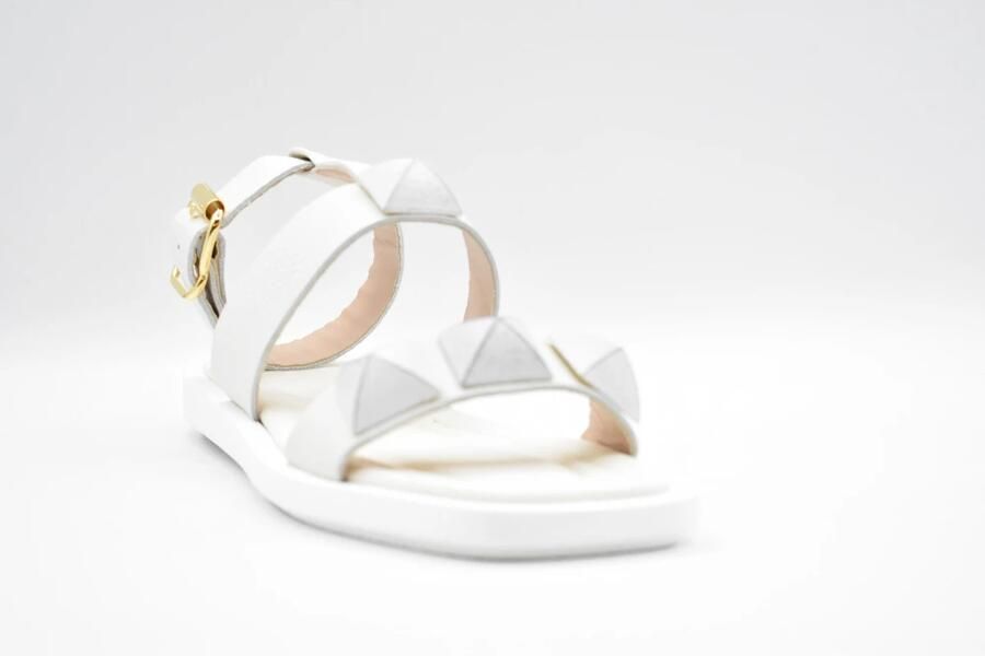 Janet & Janet Platte schoenen Wit Dames