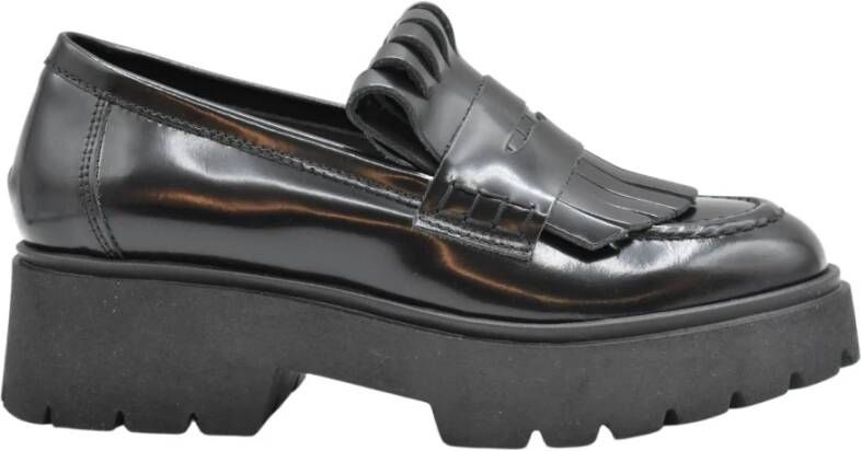 Janet & Janet Loafers Black Dames