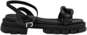 Janet & Janet Platte schoenen Zwart Dames