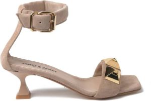 Janet & Janet Sandalen Beige Dames