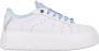 Janet & Janet Witte Leren Platform Sneakers - Thumbnail 1