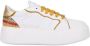 Janet & Janet Witte leren sneakers Stijl J-003 - Thumbnail 1