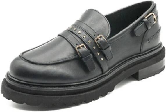 Janet & Janet Zwarte damesschoenen Aw25