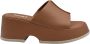 Jeannot Bruin Leren Veterschoenen - Thumbnail 1