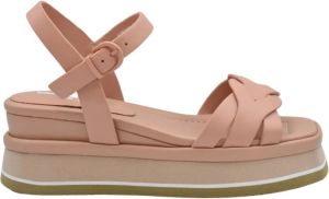 Jeannot Flat Sandals Beige Dames