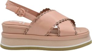 Jeannot Flat Sandals Beige Dames