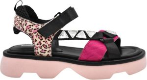 Jeannot Flat Sandals Roze Dames