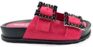 Jeannot Flat Sandals Roze Dames