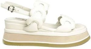 Jeannot Flat Sandals Wit Dames