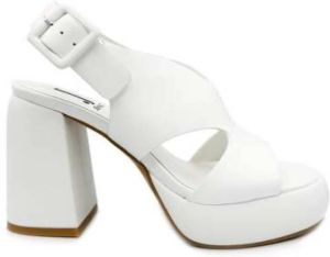 Jeannot Flat Sandals Wit Dames