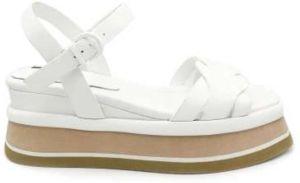 Jeannot Flat Sandals Wit Dames