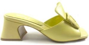 Jeannot Heeled Mules Groen Dames