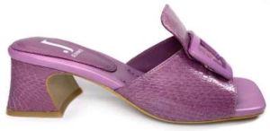 Jeannot Heeled Mules Paars Dames