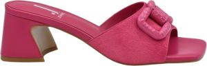 Jeannot Heeled Mules Roze Dames