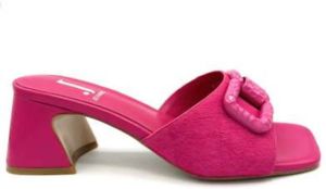 Jeannot Heeled Mules Roze Dames