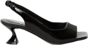 Jeannot Heeled Mules Zwart Dames