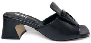 Jeannot Heeled Mules Zwart Dames
