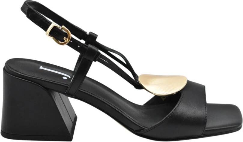 Jeannot High Heel Sandals Black Dames