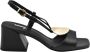 Jeannot High Heel Sandals Black Dames - Thumbnail 1