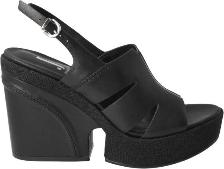 Jeannot High Heel Sandals Black Dames