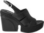 Jeannot High Heel Sandals Black Dames - Thumbnail 1