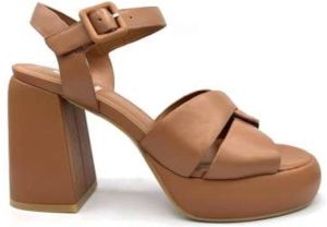 Jeannot High Heel Sandals Bruin Dames