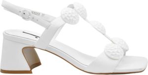 Jeannot High Heel Sandals Wit Dames