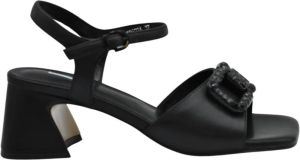 Jeannot High Heel Sandals Zwart Dames