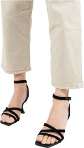 Jeannot High Heel Sandals Zwart Dames